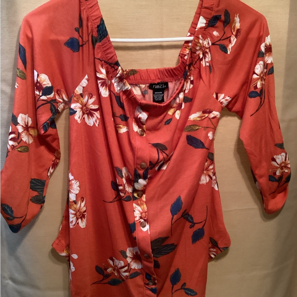 Rue 21 3/4 sleeve blouse